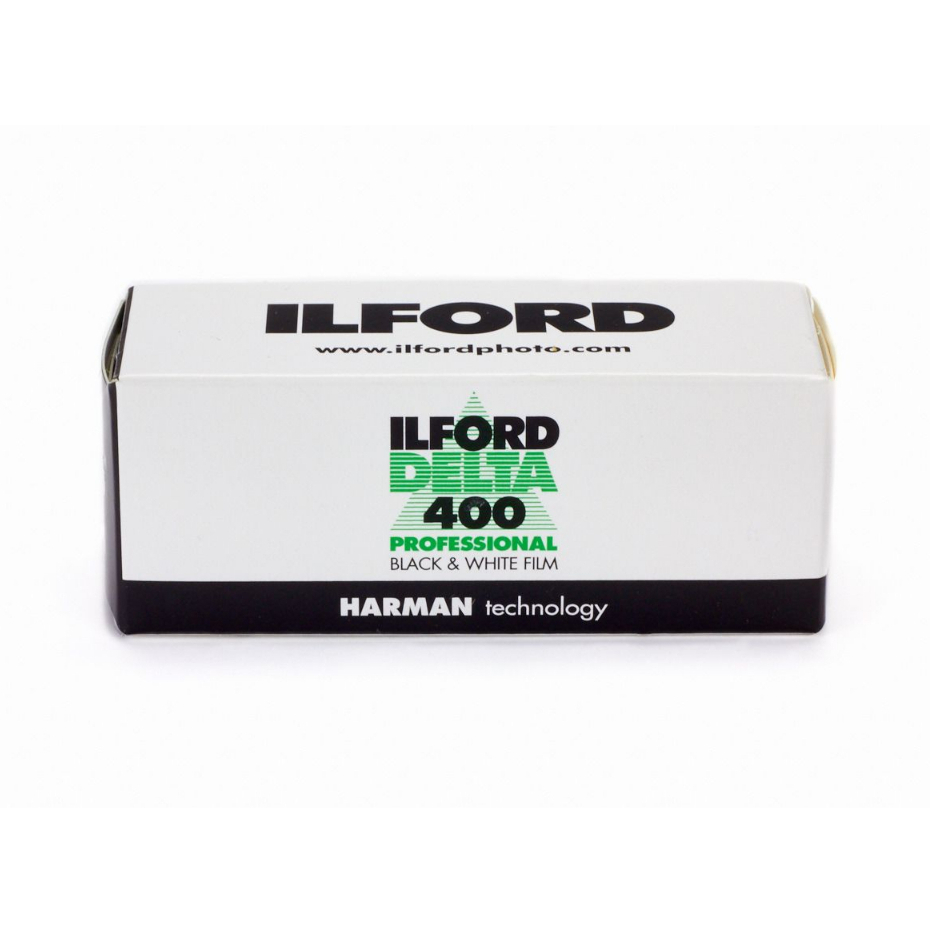 ฟิล์มขาวดำ Ilford Delta 400 Professional 120 B&W Film ฟิล์มถ่ายรูป ฟิล์ม Hasselblad Rolleiflex