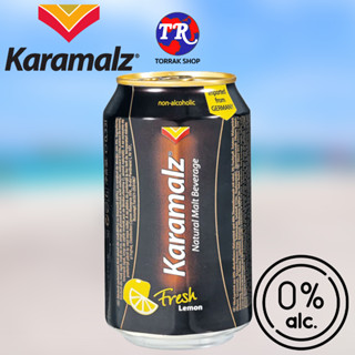 Karamalz Malt Beverage Lemon คาราไมลส์เครื่องดื่มมอล์ต รสเลมอน 330มล.