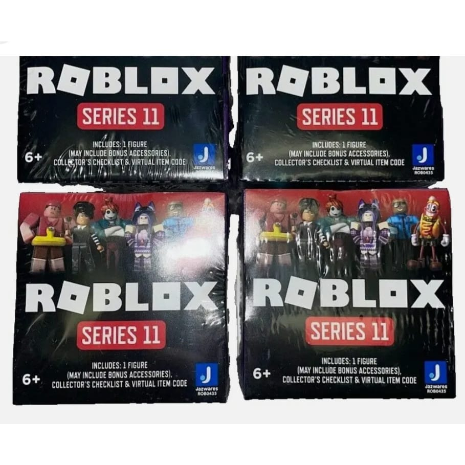 Roblox Series 11 Mystery Blind Figure Box Purple May Have Bonus + Code