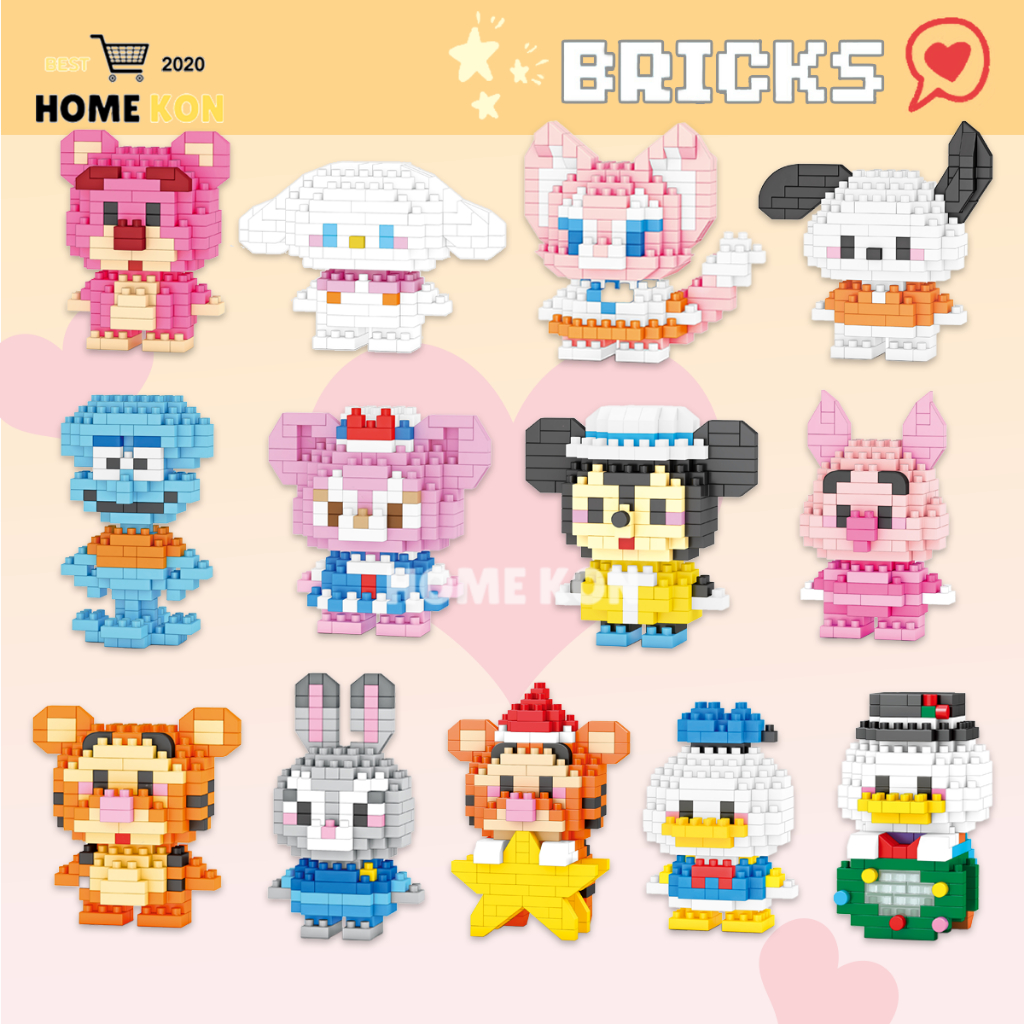 ของเล่นตัวต่อ ลายการ์ตูนน่ารัก 3D ของเล่นสําหรับเด็ก สําหรับเด็กผู้หญิง