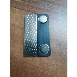 แม่เหล็กติดป้ายชื่อ ป้ายชื่อแม่เหล็ก 45x 13mm-2 60x 14mm-3 แถบแม่เหล็ก ชุดแม่เหล็ก ติดป้ายชื่อ พร้อมกาว2หน้า 3M ราคา1ชุด