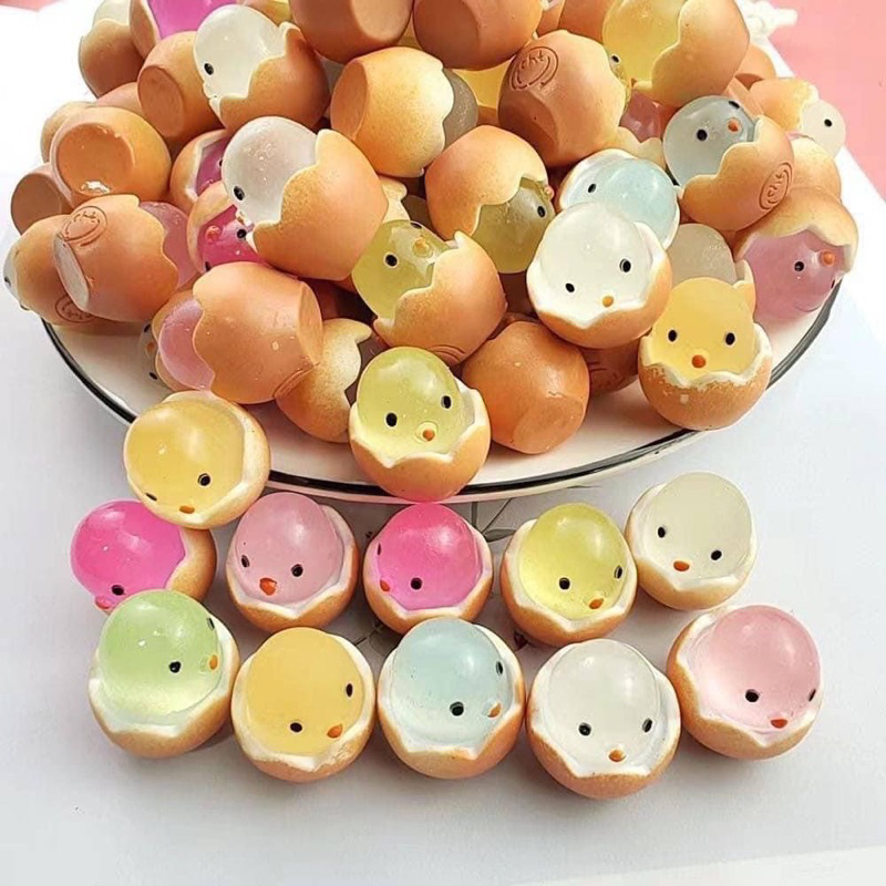 🐥🐣🐔น้องไก่เรืองแสง เอาไว้ตกแต่งบ้าน ตกแต่งงาน DIY น่ารักม๊ากกก😘