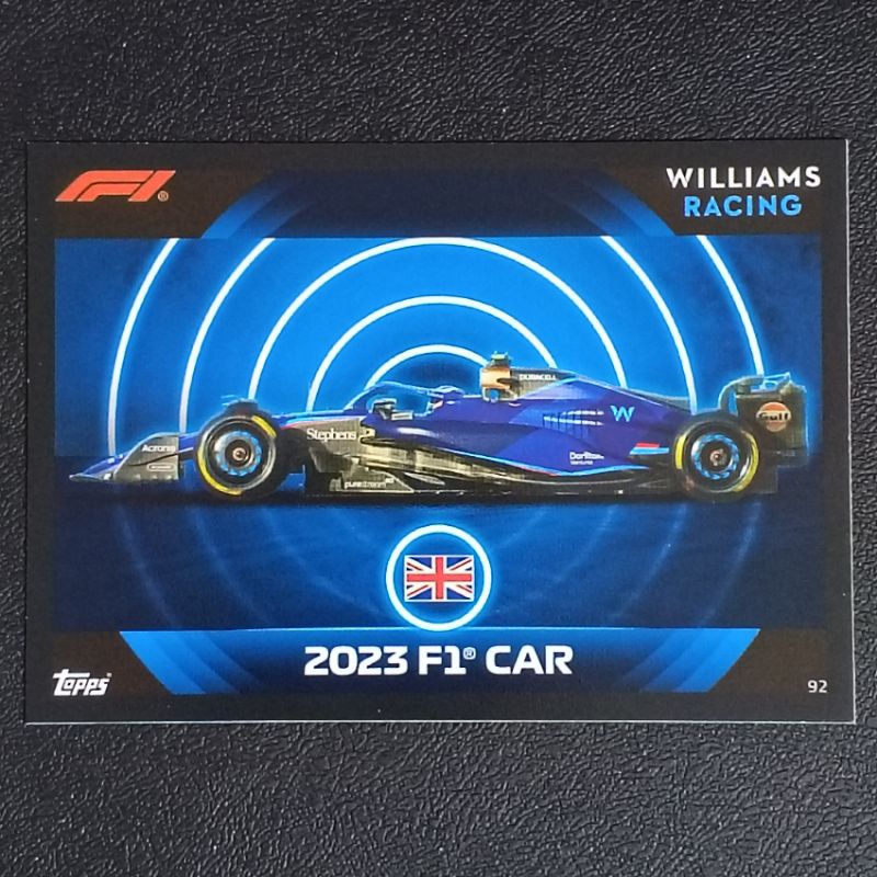 การ์ดฟอร์มูล่าวัน (2023 F1 CAR) TURBO ATTAX 2023 TRADING CARD GAME FIA FORMULA ONE WORLD CHAMPIONSHI
