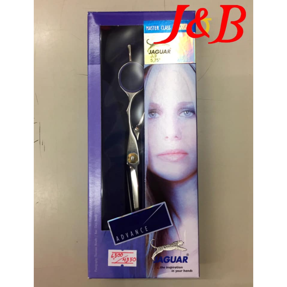 กรรไกรตัดผม Jaguar 3ดาว⭐️⭐️⭐️จากัวร์ รุ่น Master Class JL9 ขนาด 5.75 นิ้ว