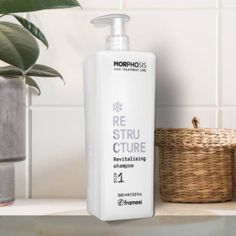Framesi Framesi Morphosis Restructure Revitalising Shampoo 1000 ml (No.1) ฟื้นฟูอย่างล้ำลึก ผมนุ่มชุ