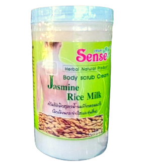 เซนต์ ครีมขัดผิวสูตรน้ำนมข้าวหอมมะลิ 500 ml.