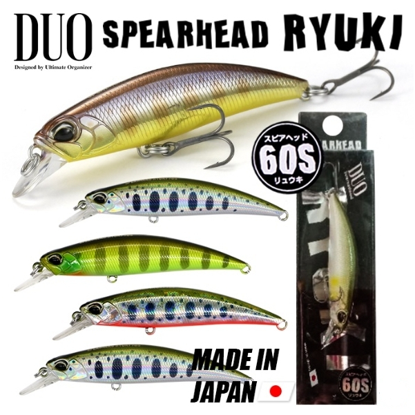 เหยื่อ DUO SPEARHEAD RYUKI 60S (ของแท้100%)