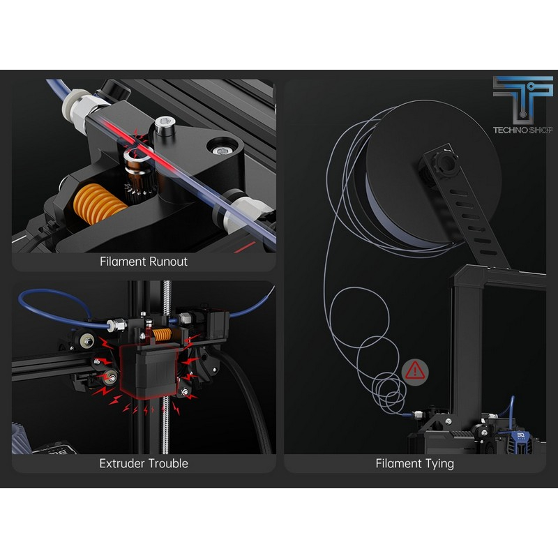 BIGTREETECH Smart Filament Sensor Break Detection Module BTT SFS V2.0 Monitor 3D Printer Parts