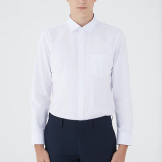 ARROW EASY CARE SHIRT เสื้อเชิ้ตทำงานแขนยาวสีขาว ทรง SLIM FIT รหัส MACS758-WH
