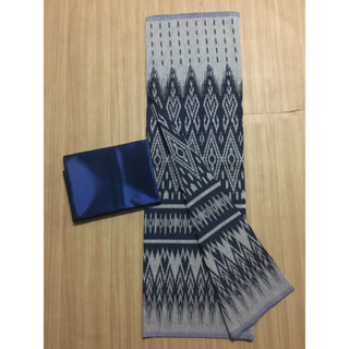 เซตผ้าสีกรมท่า ผ้าฝ้ายหมักโคลน ยังไม่ได้ตัดเย็บ ของฝาก ของรั…