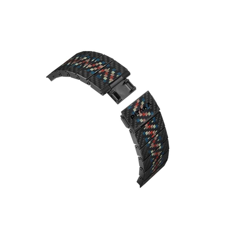 Pitaka สายนาฬิกาสำหรับ Apple Watch Sizes 49/45/44/42/41/40/38mm รุ่น Carbon Fiber Watch Band