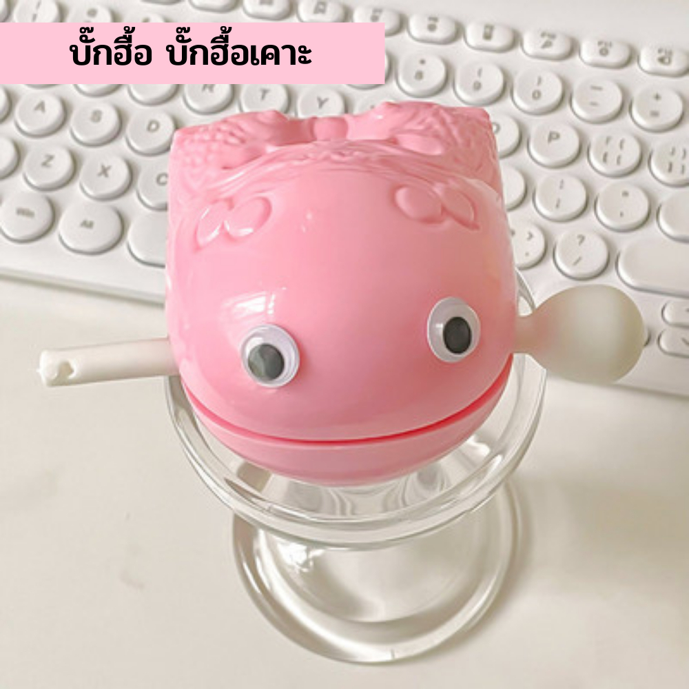 บั๊กฮื้อสวดมนต์ เคาะสวดมนต์จีน หลวงจีน สวดมนต์ พระจีน เคาะทำสมาธิ เครื่องเคาะเข้าจังหวะ เป็นพลาสติก ขนาด 3 นิ้ว มี 2 สี - รูปที่ 5