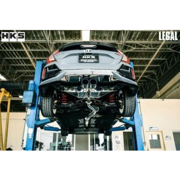 ท่อ HKS honda Civic FK MC ปลาย Titanium แท้ ออกกลาง