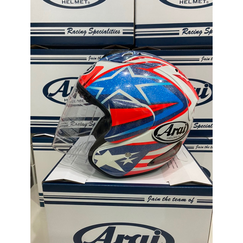 arai ครึ่งใบ ram5 nicky SB งาน 1:1