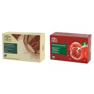 DE LEAF SOAP (100 G.) สบู่เดอ ลีฟ มี 2 สูตร