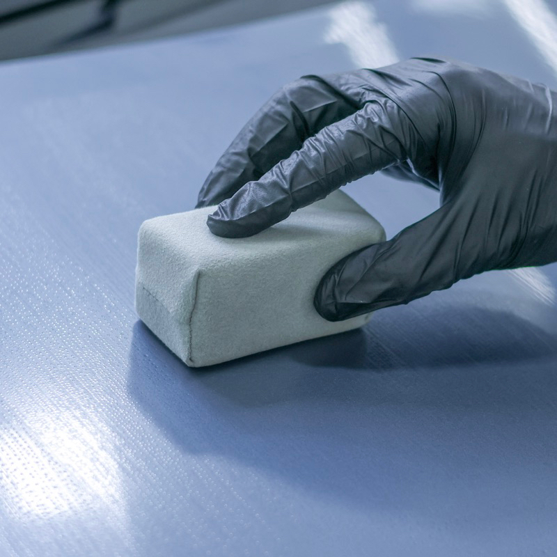 ฟองน้ำหนังกลับ (WIBWUB Suede Applicator)