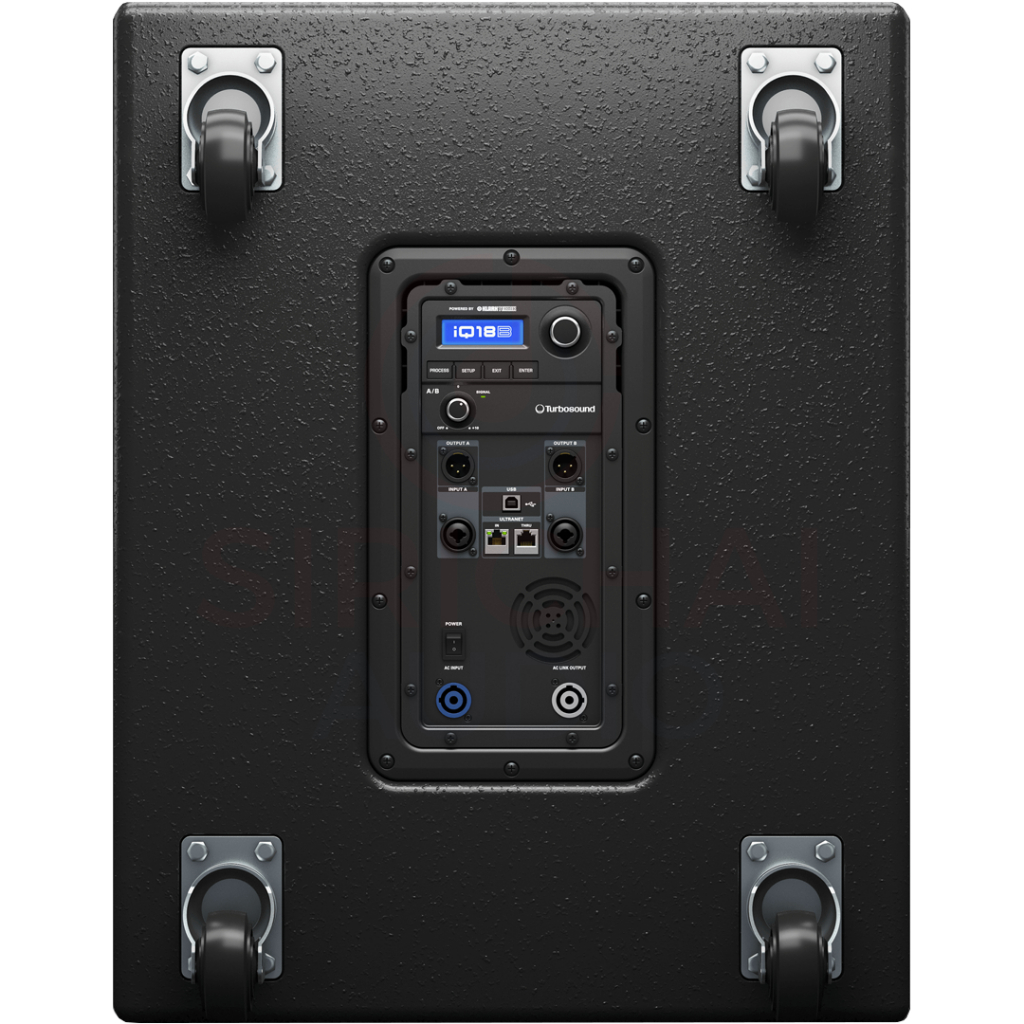 ตู้ลำโพงซับเบส18นิ้ว TURBOSOUND รุ่น iQ18B (Active 3000watt SUBBASS SPEAKER)