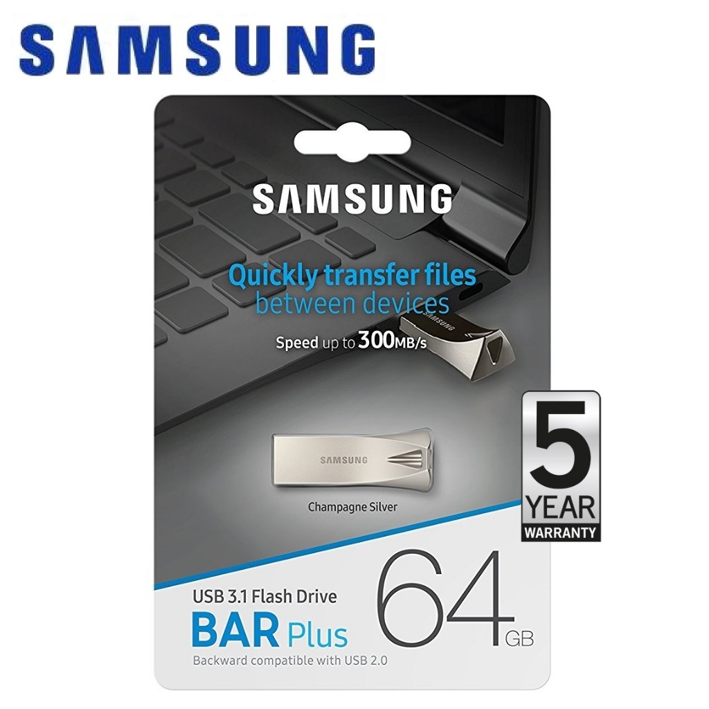 Samsung 64GB BAR Plus USB3.1 300MB/s