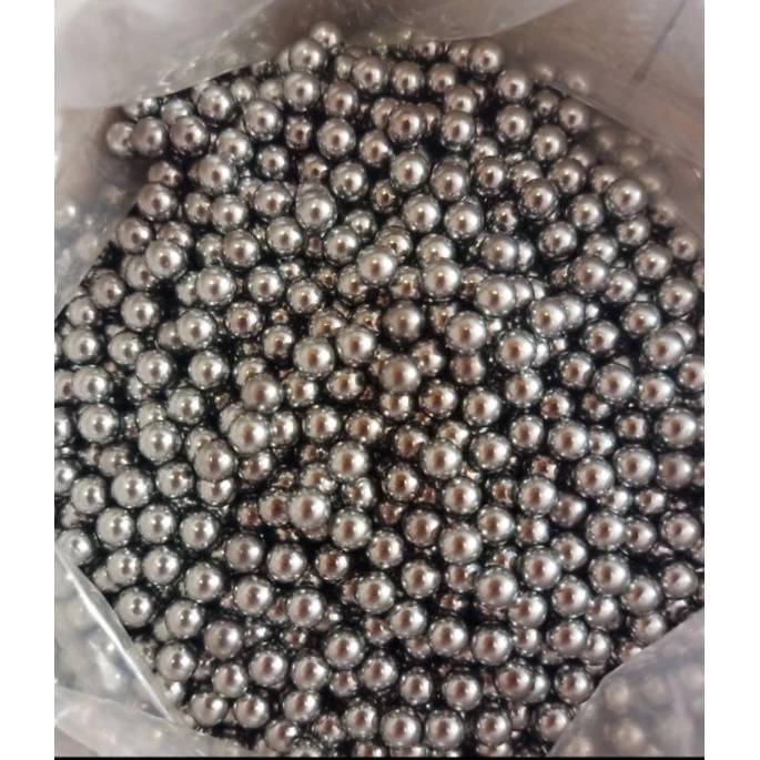 ลูกปืนเหล็ก 8มิล ลูกเหล็ก หนังสติ๊ก ลูกเหล็กกลม ลูกปืนยิงนก ลูกเหล็ก เม็ดลูกปืน เม็ดลูกเหล็ก สำหรับหนังสติ๊ก 300ลูก 3ห่อ - รูปที่ 2