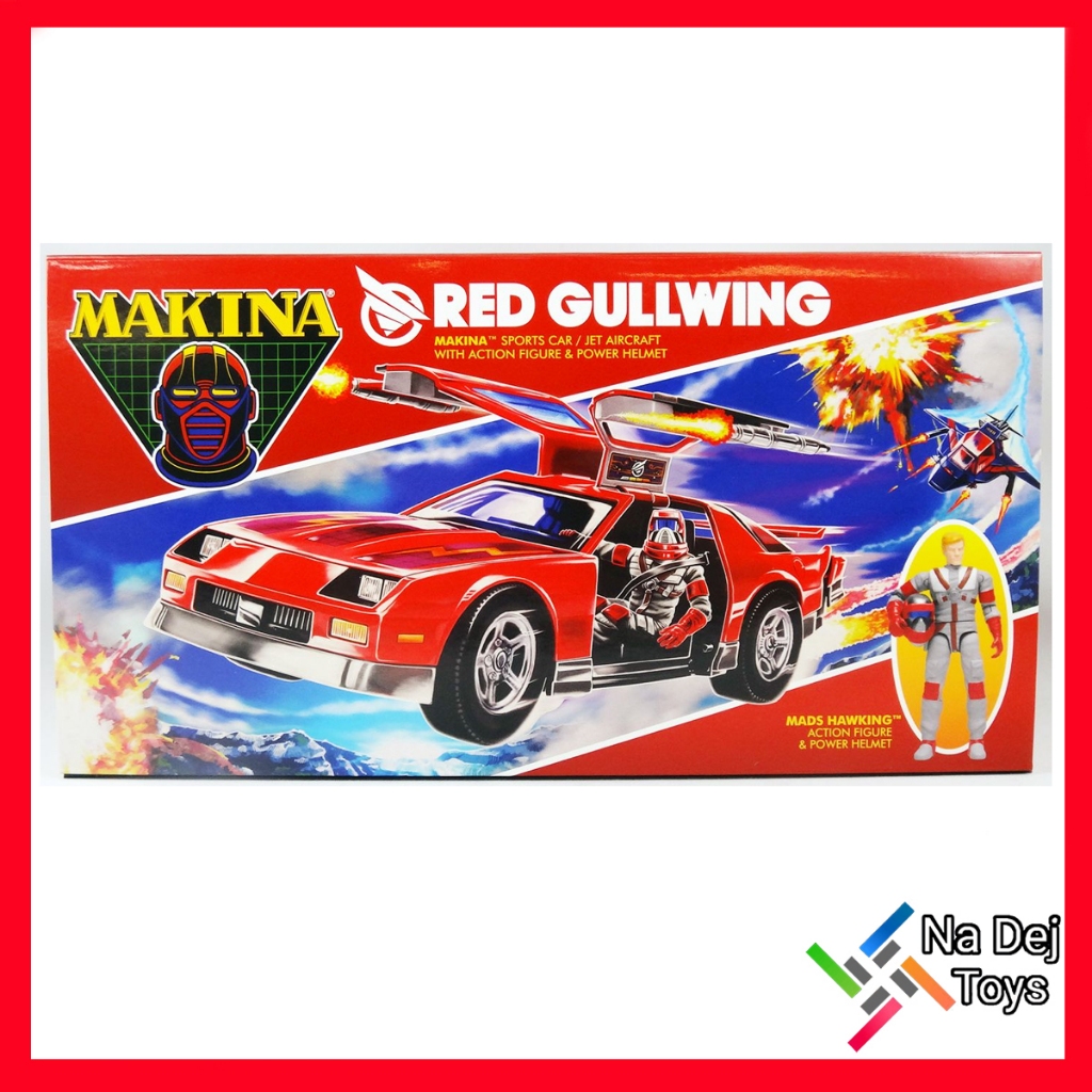 Ramen Toy Makina Red Gullwing 1/18 Figure ราเมน ทอย มาคิน่า เรด กัลวิง ขนาด 1/18 ฟิกเกอร์