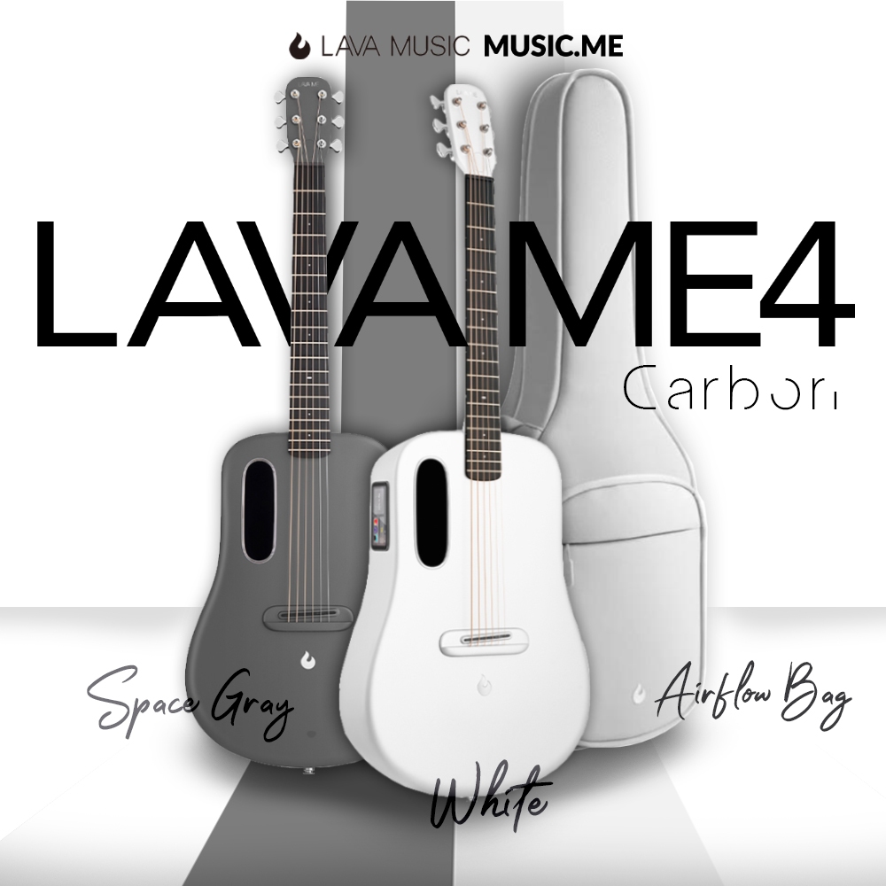 กีต้าร์โปร่งไฟฟ้า LAVA ME 4 36″ with Airflow Bag I ผ่อน 0% นาน10 เดือน