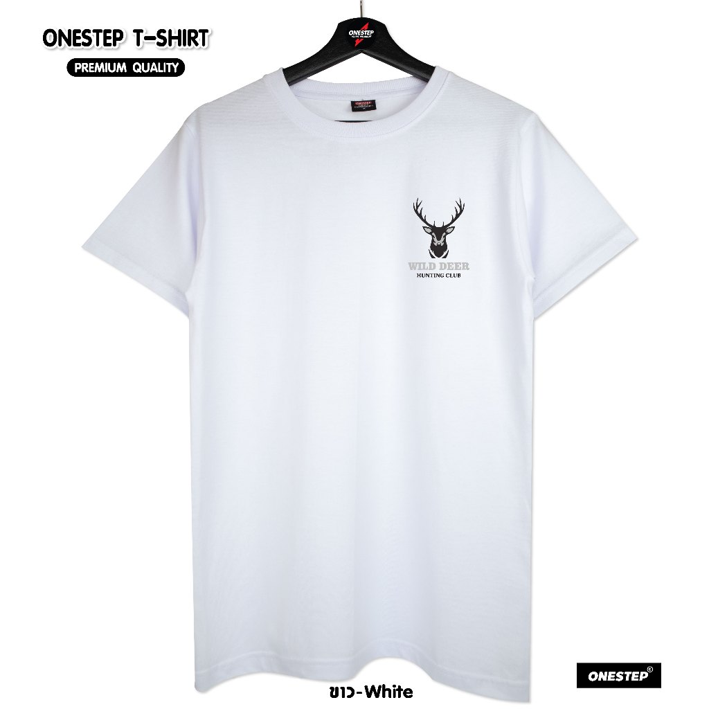 เสื้อยืดลาย DEER HUNTING ผ้า cotton 100% อย่างดี (no.217)