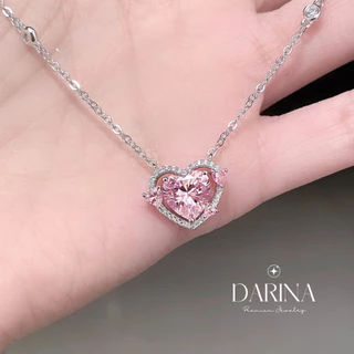 Love is all around Necklace สร้อยคอ Darina Jewelry DRN0038 ✨พร้อมกล่องเครื่องประดับ เขียนการ์ดได้
