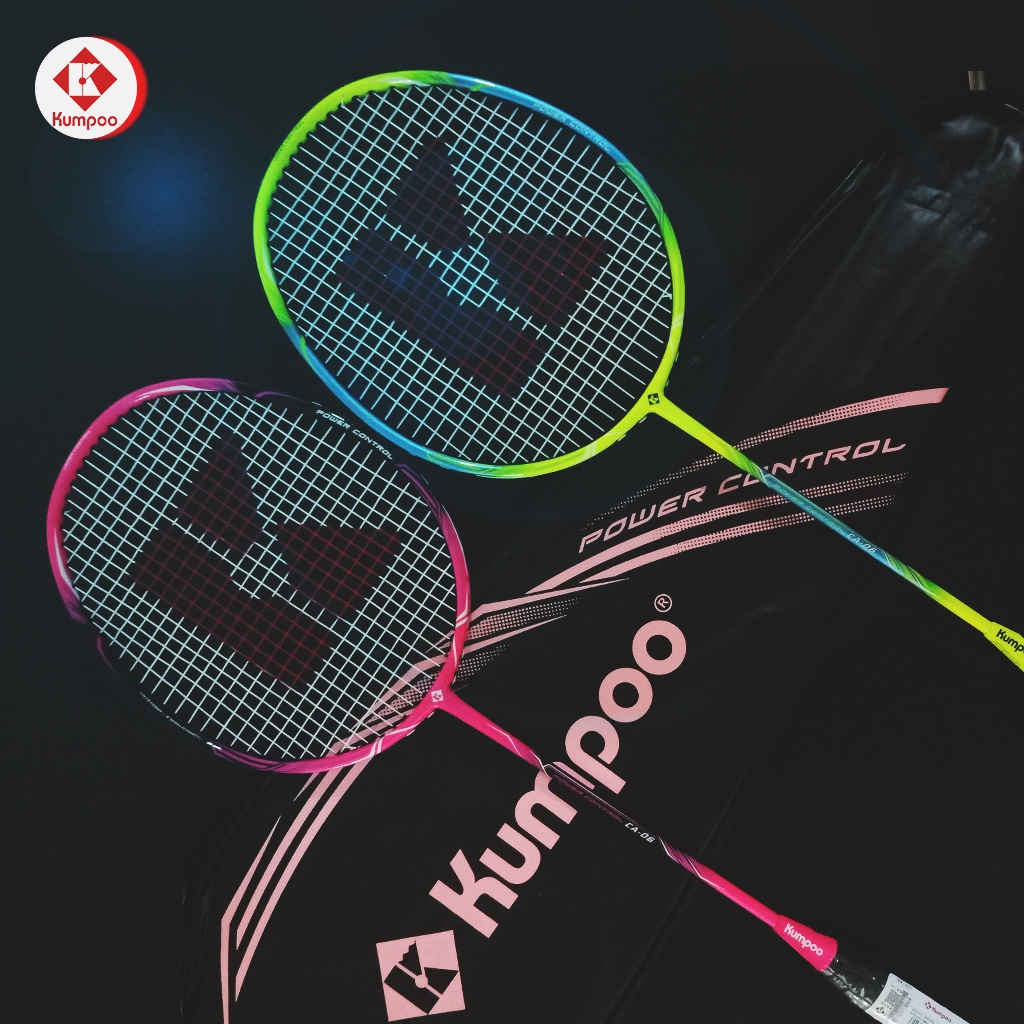ไม้แบดมินตัน Kumpoo (แพ็คคู่) รุ่น CA-06 (3u)