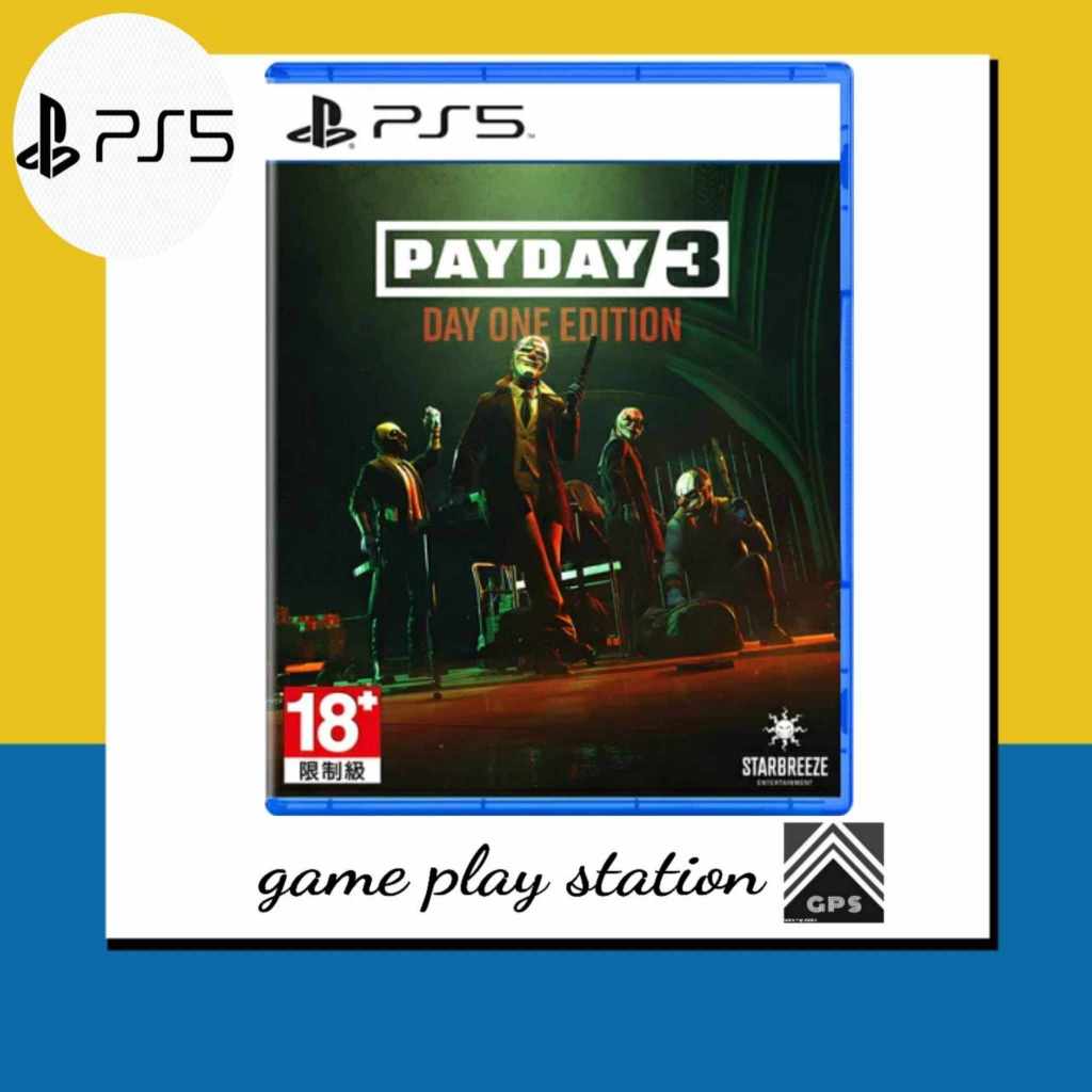 ps5 payday 3 day one edition ( english ) zone 2 / zone 3