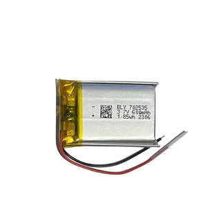 702535 600mAh 3.7v Battery Lithium Polymer แบตเตอรี่ MP3 MP4 Bluetooth GPS แบตกล้องหน้ารถ แบตลำโพง แบตหูฟัง BluetoothDIY