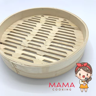 Mama Cooking - เข่งติ่มซำ สไตล์ฮ่องกง ขนาดใหญ่พิเศษ 10 12 16 นิ้ว เข่งปลาทู เข่งนึ่งปลา เข่งไม้ไผ่