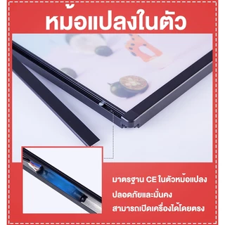 ส่งเร็ว⚡ ป้ายไฟเมนูอาหาร LED，ขายึดแบบยืดหดได้ เหมาะสำหรับร้านอาหาร/คาเฟ่ ป้ายไฟเมนู ป้ายไฟ LED