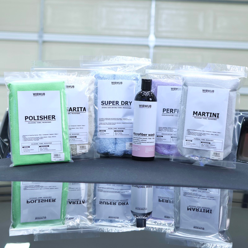 เซทผ้าไมโครไฟเบอร์ แถม❗️น้ำยาซักผ้าไมโครไฟเบอร์ (Microfiber set)