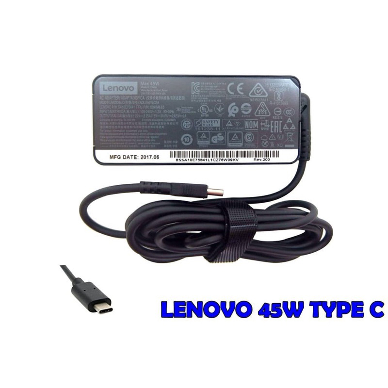 พร้อมส่ง Adapter Lenovo 45W (USB Type-C)