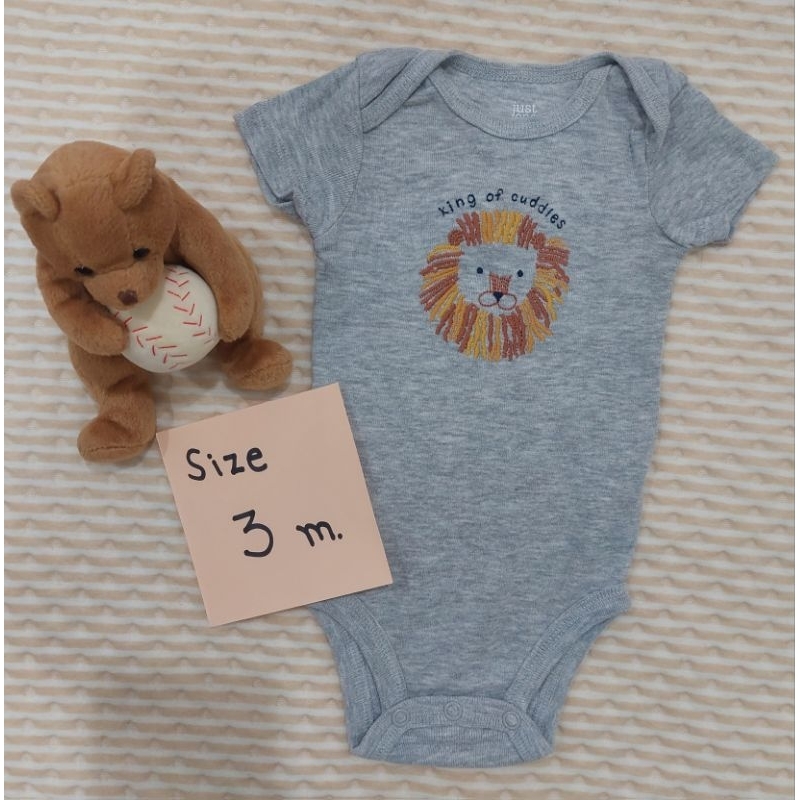 size 3 months สีเทาาาา