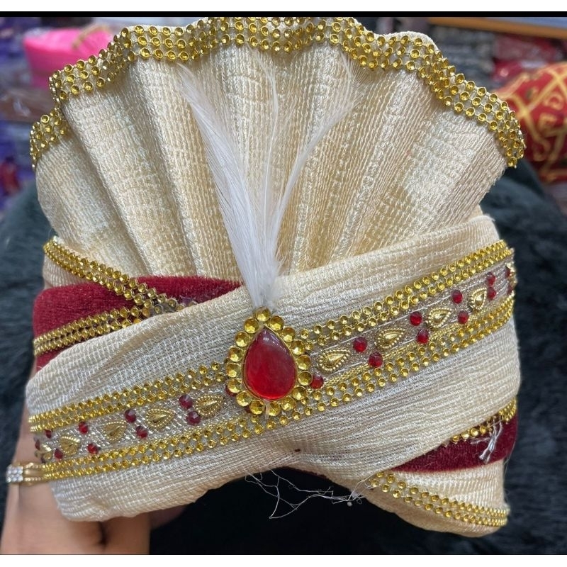 หมวกอินเดีย,หมวกอะลาดิน,ผ้าโพกหัวอินเดียโทปิ indian hat,aladdin hat,turban india topi