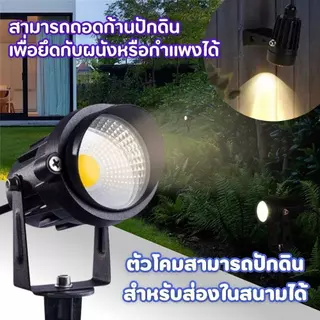 EVE โคมไฟ ปักดิน แอลอีดี โดนฝนได้ IP65 รุ่น Spike ขนาด 7 - 12W (บิ้วท์อินไม่สามารถเปลี่ยนหลอดได้)