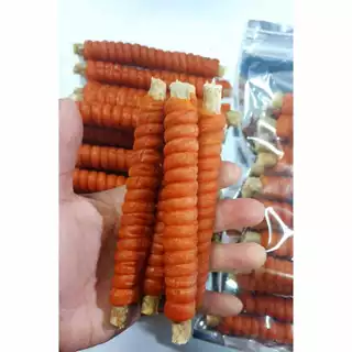 ขนมสุนัข ขนมขัดฟันสุนัขสติ๊กนิ่มพันมันชี่ ขนาด400 กรัม