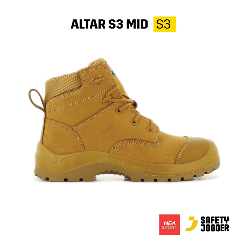 [ลด30% เก็บโค้ด 2509FASHDD] SAFETY JOGGER - ALTAR S3 MID รองเท้าเซฟตี้ หัวคอมโพสิท คุณภาพสูง รองเท้านิรภัย