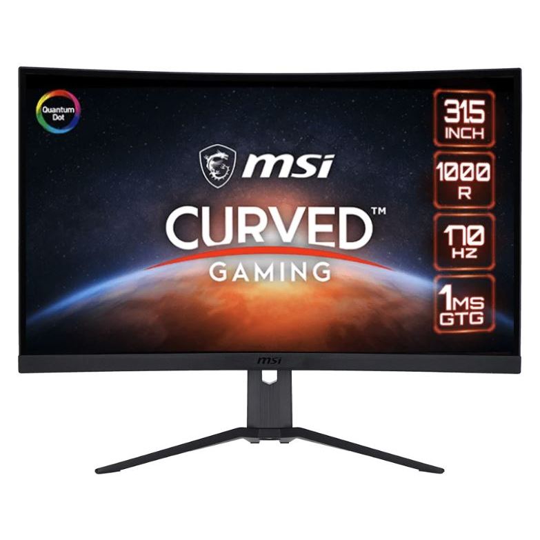 MSI MAG325CQRF QD VA BLACK MONITOR