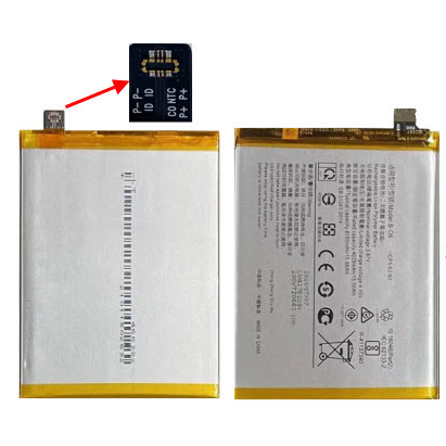 แบตเตอรี่ Vivo V20 SE,2022,2023 (B-O6) 6.2x8.2 cm. 4100 mAh.