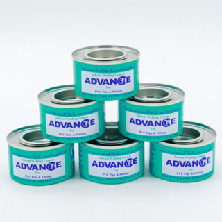 กาวทาท่อ กาวพีวีซี  PVC ADVANCE ขนาด 50กรัม 1 กระป๋อง