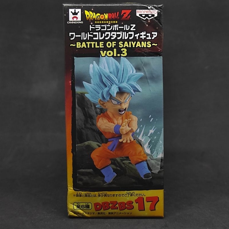 🇯🇵🐉⚽ Dragonball ดราก้อนบอล WCF Battle of Saiyans Vol.3 DBZBS17 SSGSS Goku ซุปเปอร์ไซย่าบลู โกคู