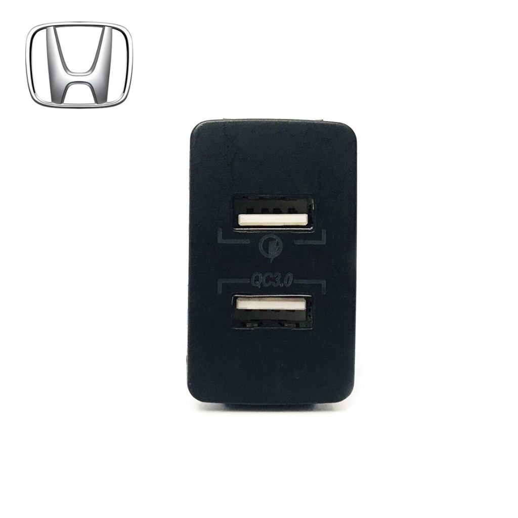 สายชาร์จ USB HONDA แบบชาร์จเร็ว สาย USB FAST CHARGER ตรงรุ่น HONDA แบบเบ้ายาว CRV JAZZ CITY ACCORD B