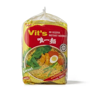 มาม่า Vit's (รสไก่)T80g x 5's x 6pkts ยกลัง 30 ห่อ
