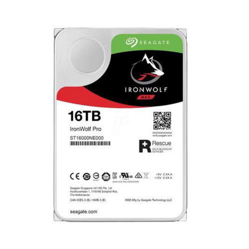 ใหม่มาก SEAGATE IRONWOLF PRO NAS 16TB