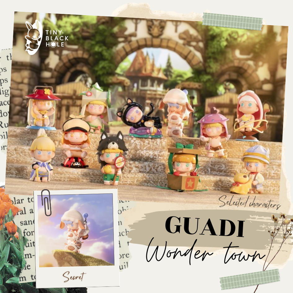 [พร้อมส่ง แบบระบุตัว/สุ่ม] Heyone: Guadi Wonder Town