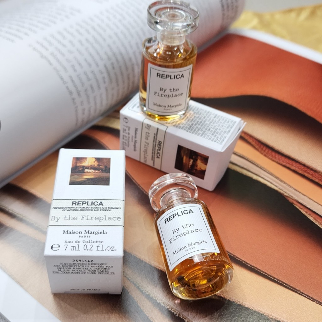 น้ำหอมจิ๋วมินิ	Maison Margiela Replica By the fireplace EDT  7ml แบบแต้มมีกล่อง