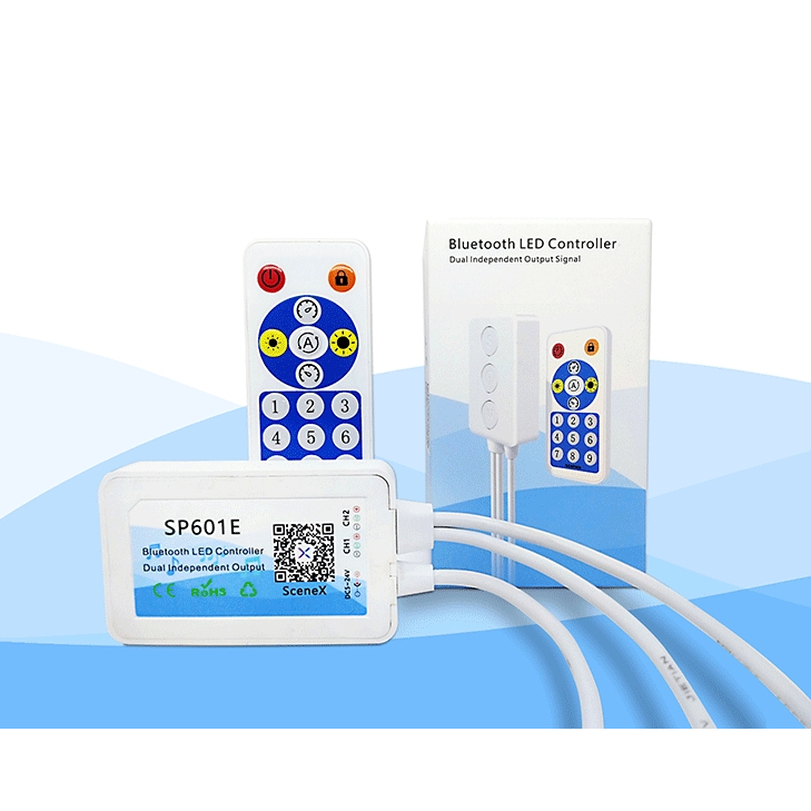 ควบคุมไฟ LED DC5V-24Vผ่านระบบ Bluetooth SP601E SP107E controller บลูทูธ