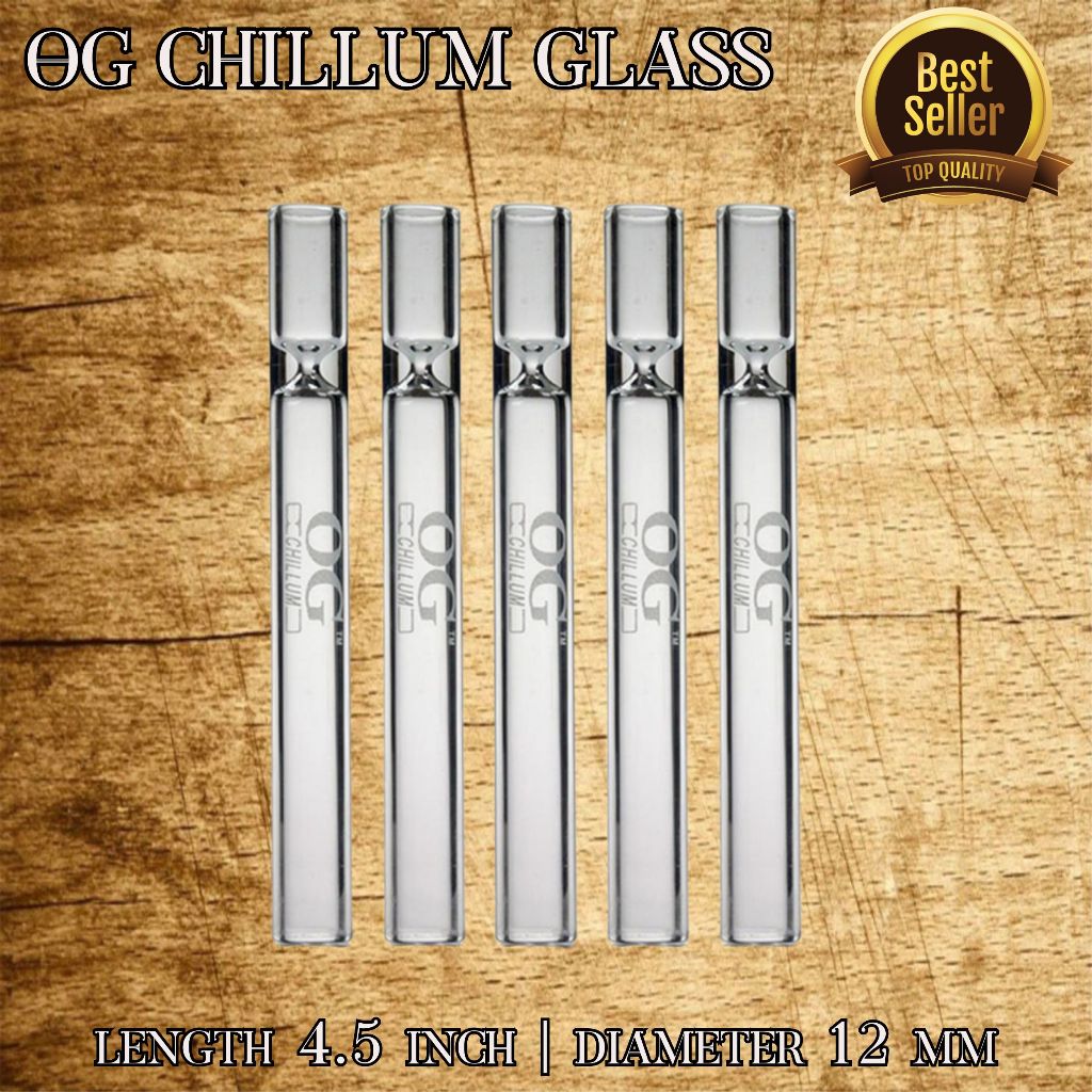 หลอดแก้ว OG Chillum glass